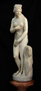 Venera figura Mermer, Italija, kraj 18. veka Visina: 81 cm