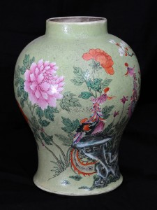 Vaza Porcelan, Kina, kraj 19. veka Visina:37 cm