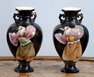 Vaze par Satsuma, Japan Visina 30 cm
