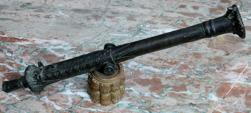 figura top brodski top ''lantaka'', portugalija, 17. vek