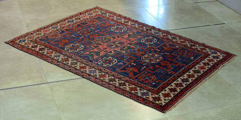 kavkaski tepih kraj 19. veka dimenzije 157 x 111 cm