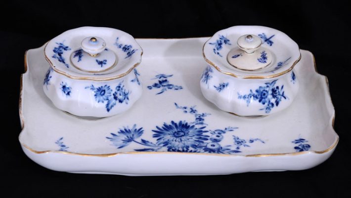 mastionica meissen porcelan.nemačka,kraj xix veka